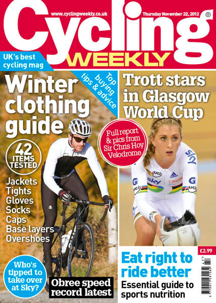 Cycling Weekly November 22 2012 issue Cycling Weekly November 22 2012 issue