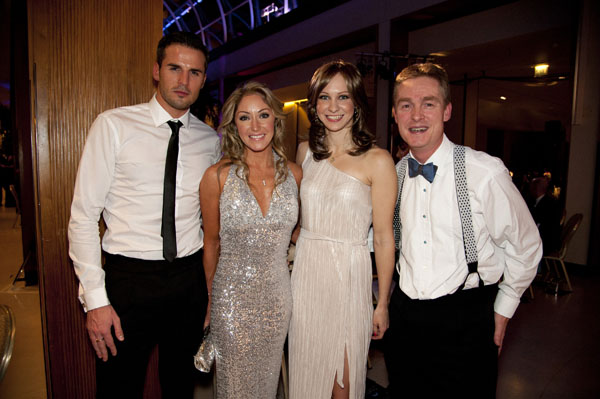 Adam Ryan (Wiggle Marketing), Rochelle Gilmore, Joanna Rowsell, Humphrey Cobbold (Wiggle CEO), Champions of CycleSport Dinner 2012 Adam Ryan (Wiggle Marketing), Rochelle Gilmore, Joanna Rowsell, Humphrey Cobbold (Wiggle CEO), Champions of CycleSport Dinner 2012