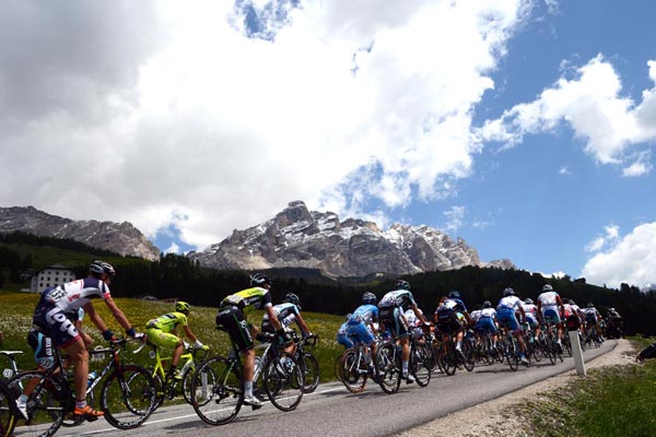 Photo: Giro d'Italia 2012, stage 17 Dolomites.