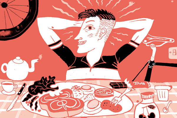 Train right, eat better, cyclist diet Train right, eat better, cyclist diet