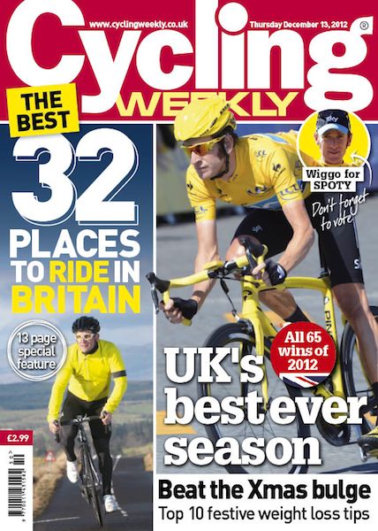 Cycling Weekly December 13 2012 issue Cycling Weekly December 13 2012 issue