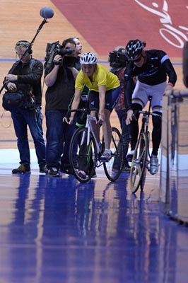 Louise Minchin sets out, BBC Breakfast Challenge 2012