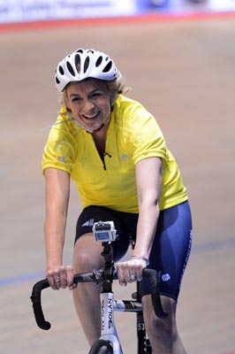 Louise Minchin sets out, BBC Breakfast Challenge 2012