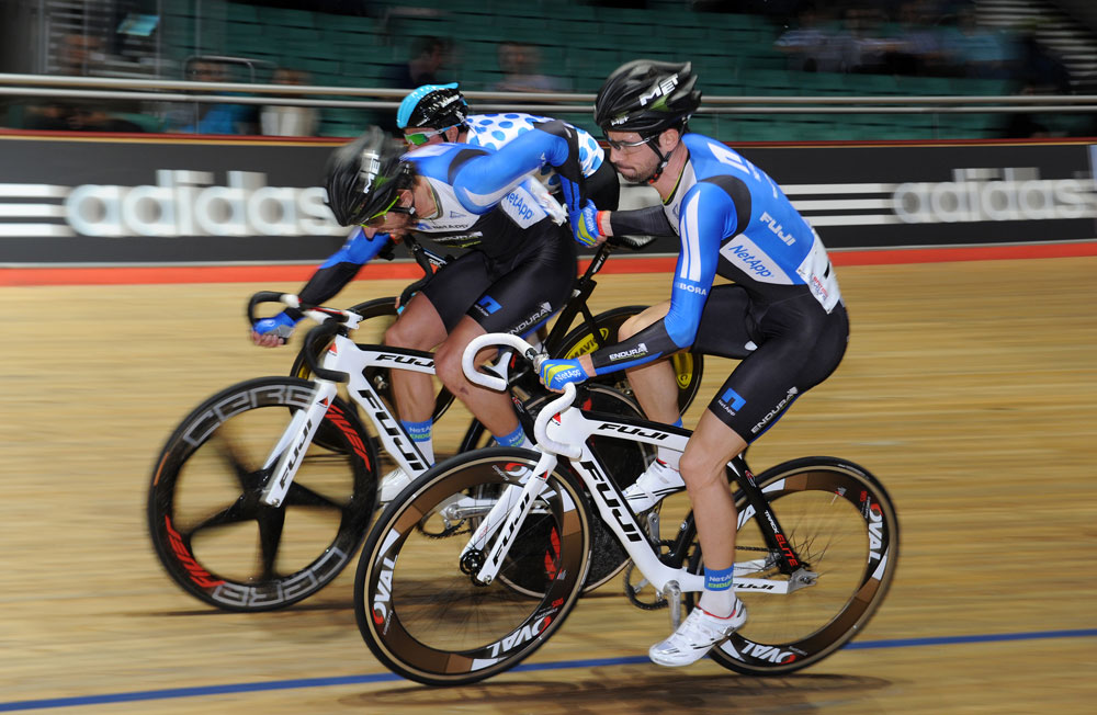 Russell Downing and Jonny McEvoy, British Madison National Championships 2013