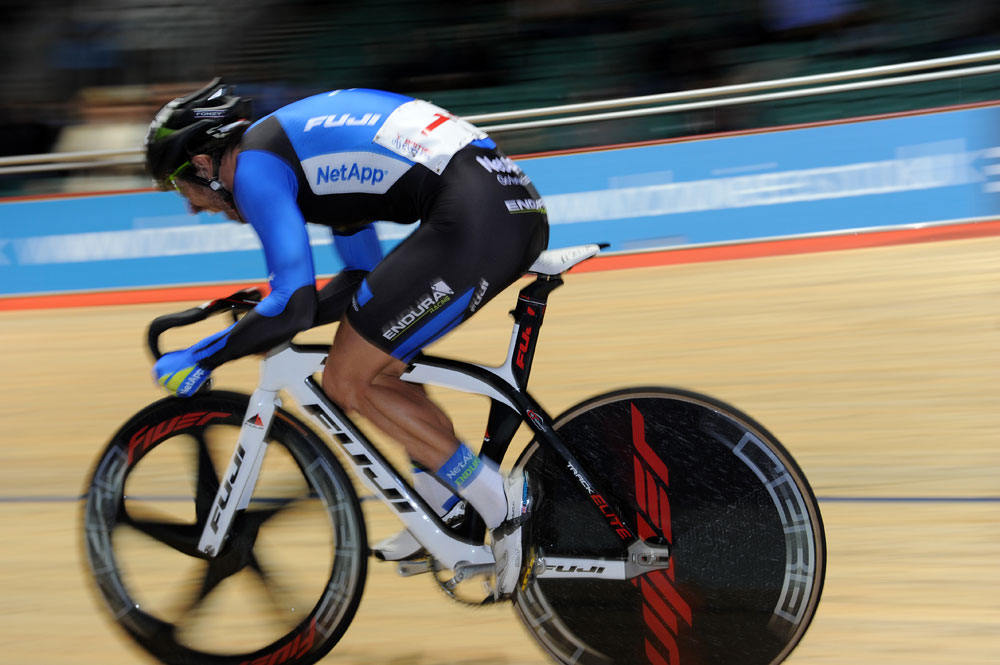 Russell Downing, British Madison National Championships 2013