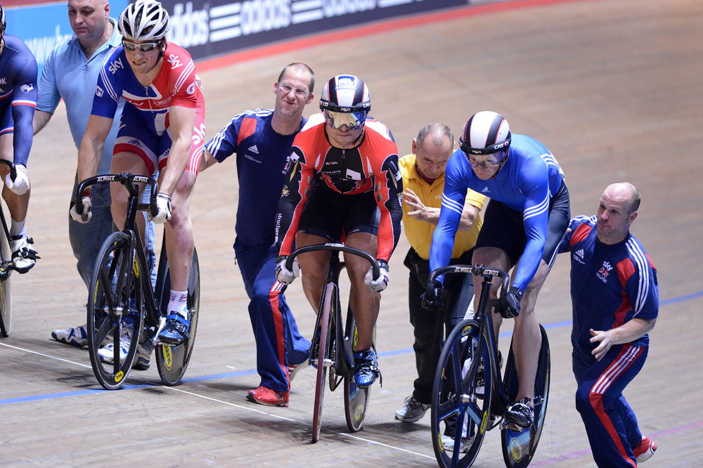 Keirin final, Revolution, January 5 2013