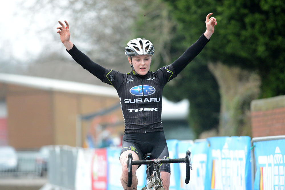 Annie Last wins, National Trophy, Derby 2013