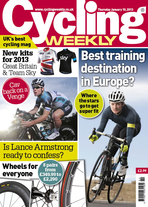 Cycling Weekly January 10 2013 cover Cycling Weekly January 10 2013 cover