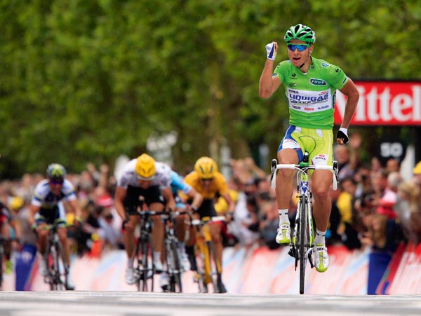 Peter Sagan wins, running man celebration, Watson's photos of 2012 Peter Sagan wins, running man celebration, Watson's photos of 2012