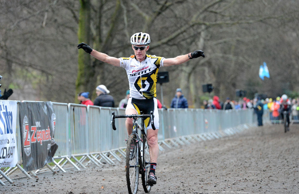 Nick Craig wins, British cyclo-cross National Champs 2013 day one