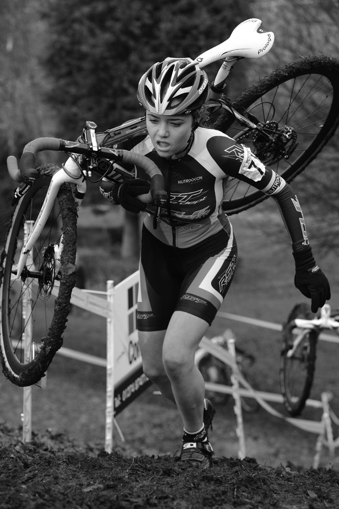 Abby Mae Parkinson, British cyclo-cross National Champs 2013