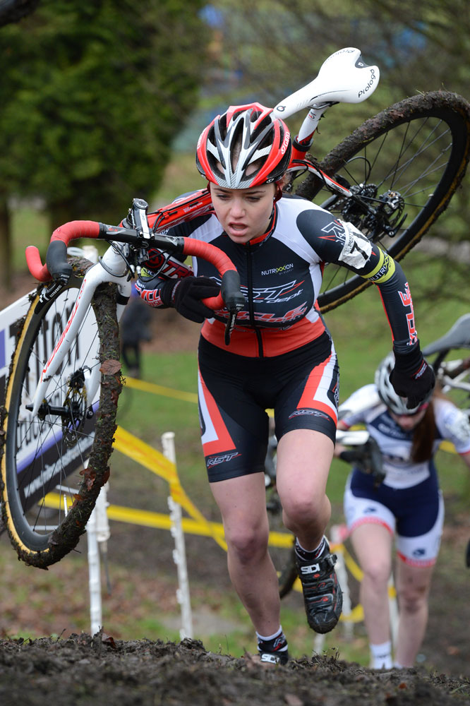 Abby Mae Parkinson, British cyclo-cross National Champs 2013