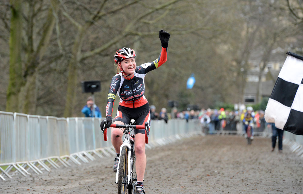 Abby Mae Parkinson, British cyclo-cross National Champs 2013