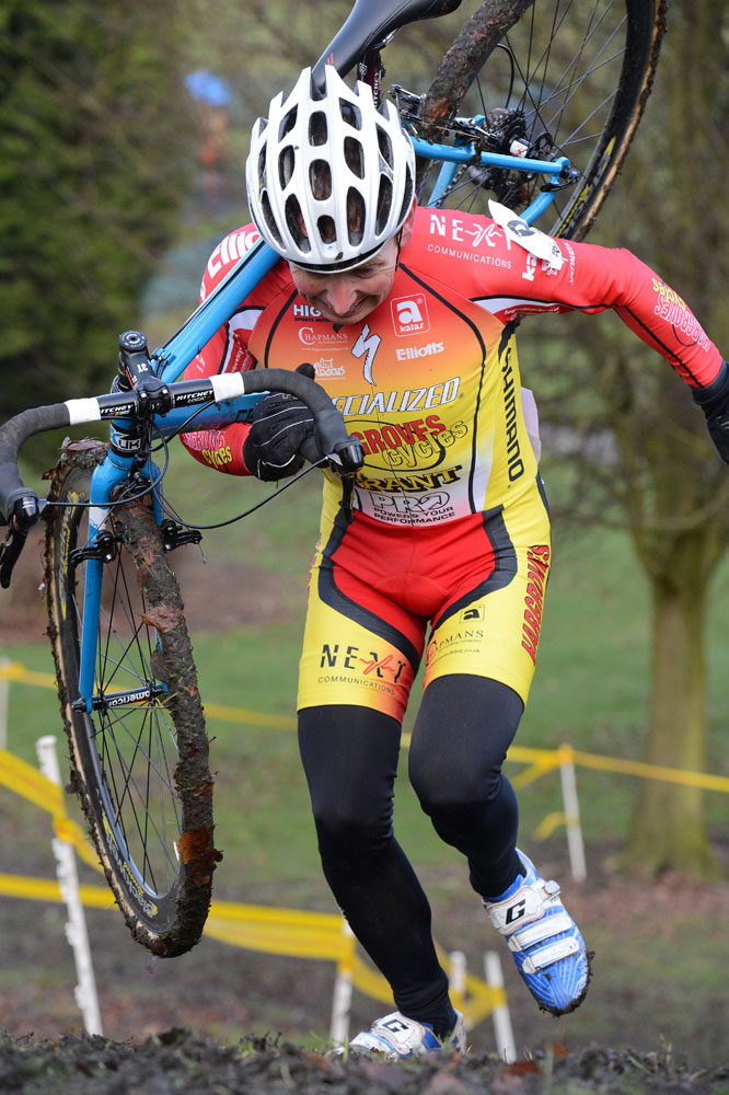 Steve Davies, British cyclo-cross National Champs 2013