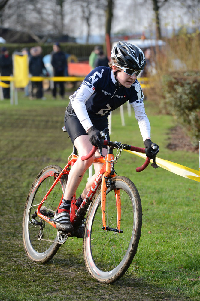 Harry Yates, British cyclo-cross National Champs 2013