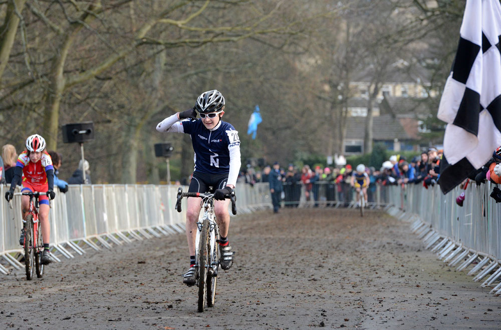 Harry Yates, British cyclo-cross National Champs 2013