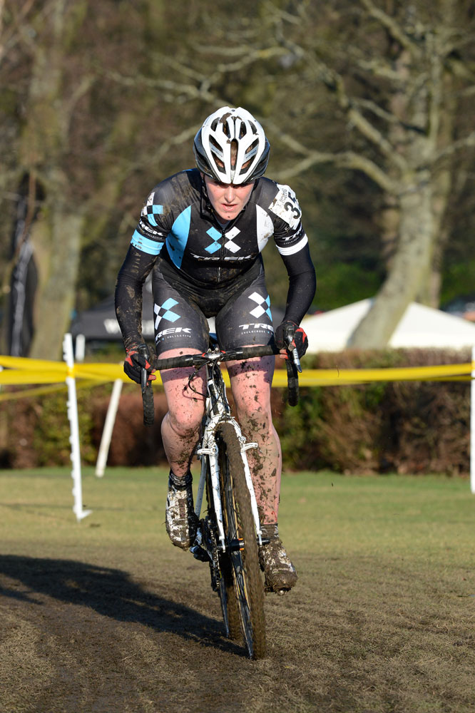 Annie Last, British cyclo-cross national championships 2013