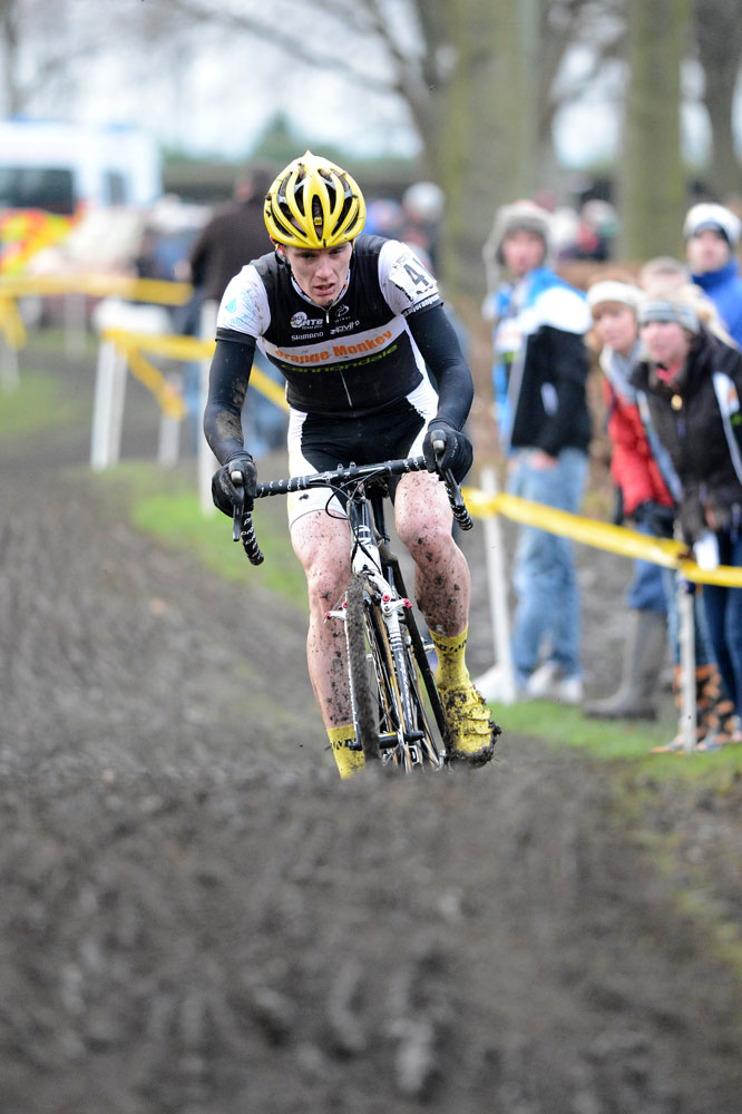 David Fletcher, British cyclo-cross national championships 2013