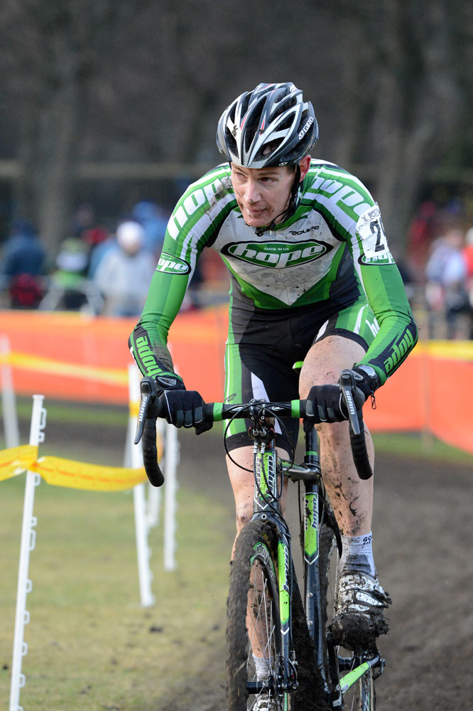 Rob Jebb, British cyclo-cross national championships 2013