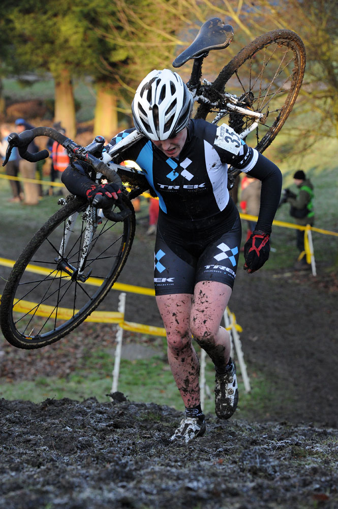 Annie Last, British cyclo-cross national championships 2013