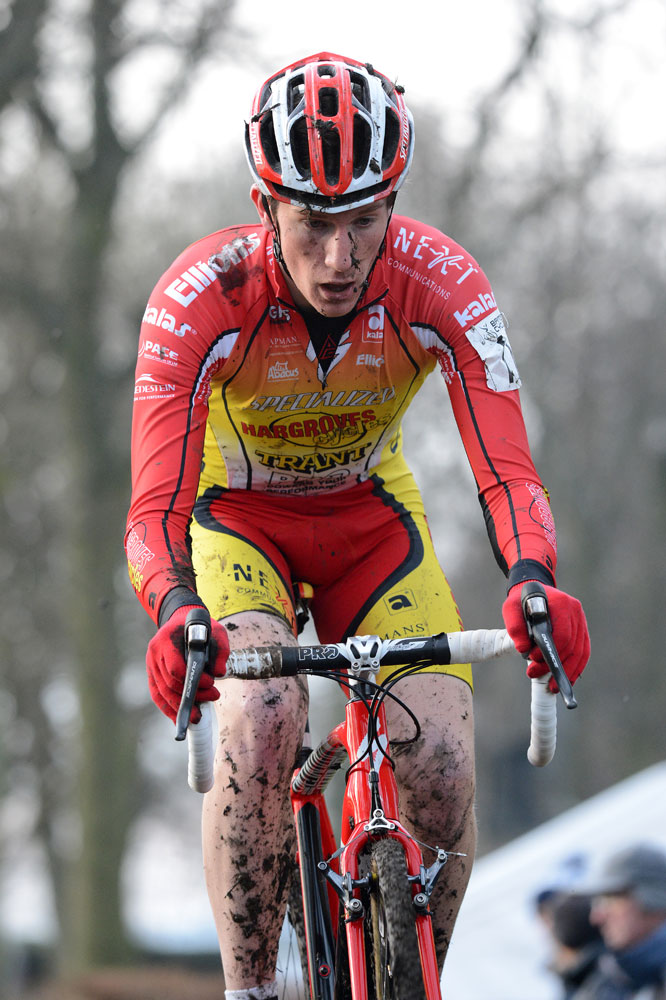 Matt Hargroves, British cyclo-cross national championships 2013