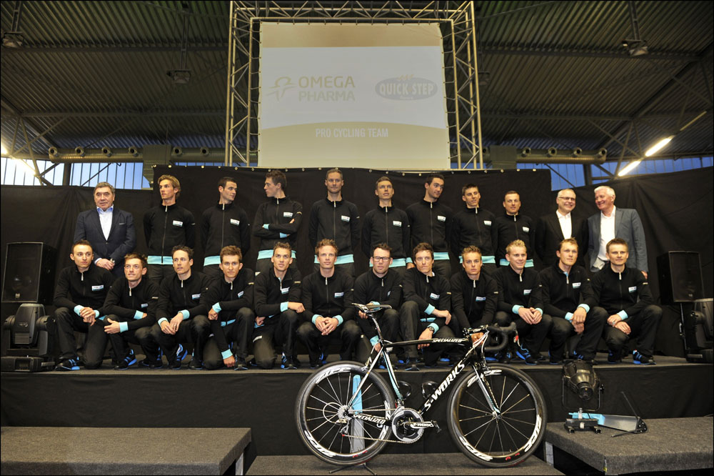 Omega Pharma-QuickStep team presentation 2013