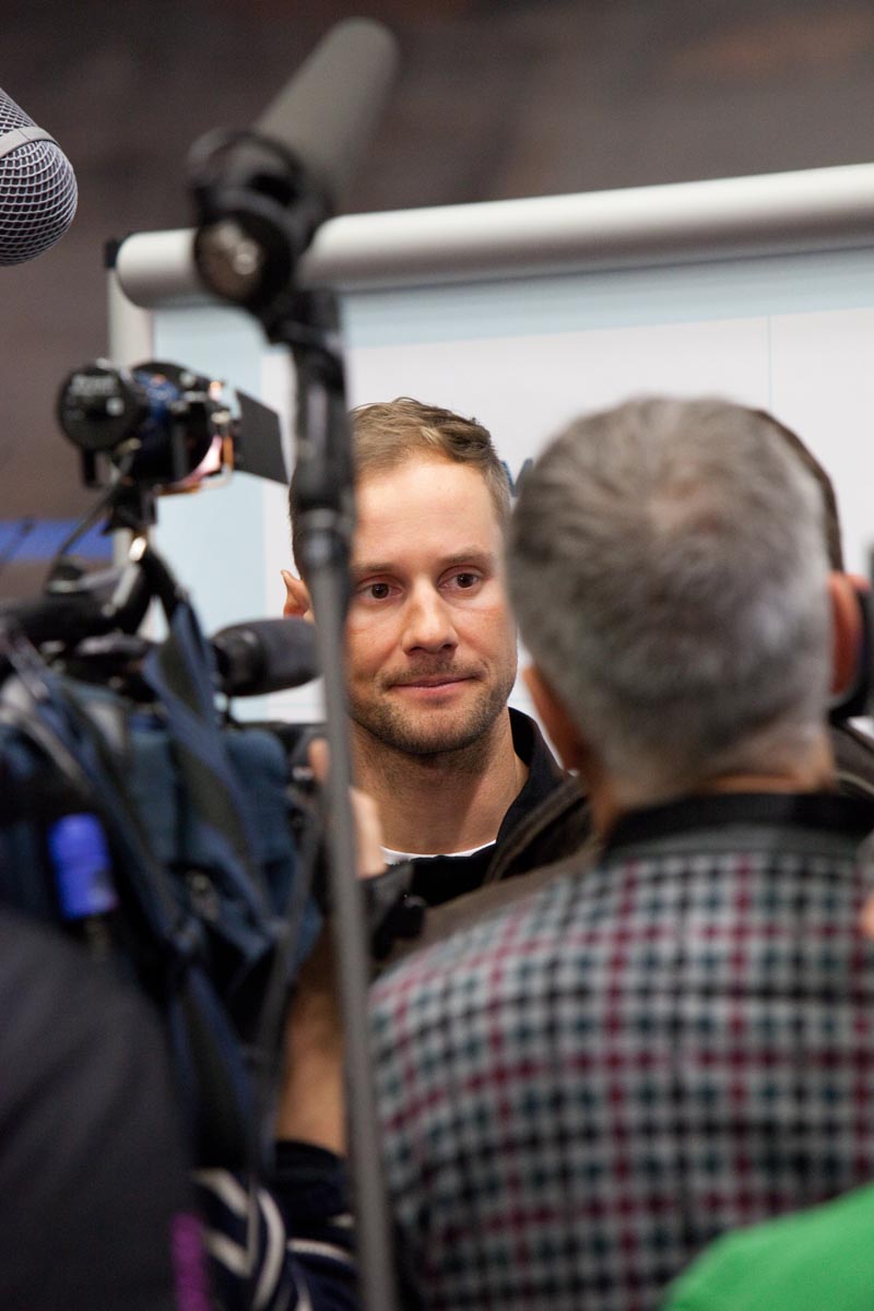 Tom Boonen, Omega Pharma-QuickStep 2013 team launch