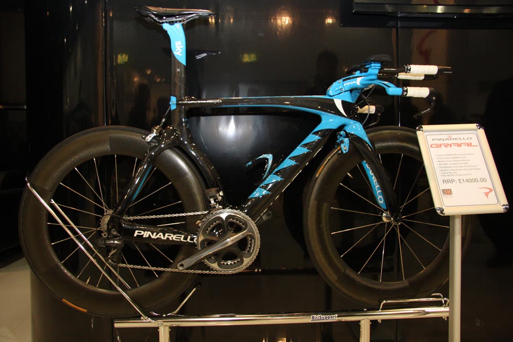 Pinarello Graal, Sky team edition, London Bike Show 2013