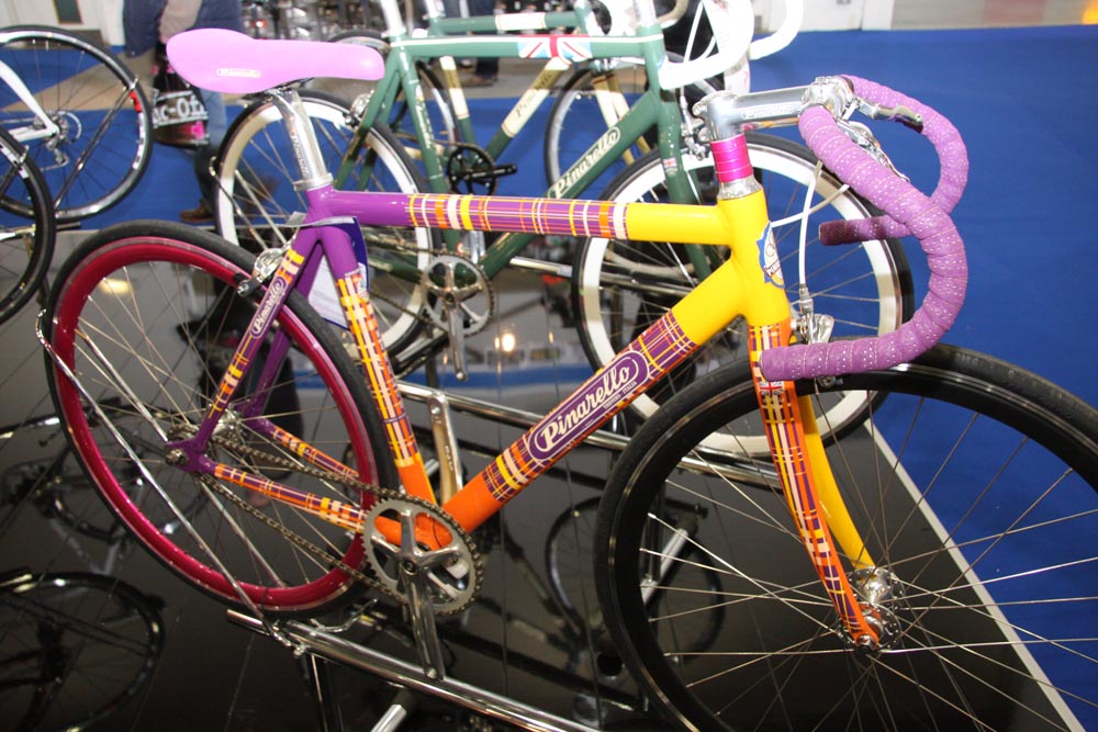 A colourful Pinarello, London Bike Show 2013