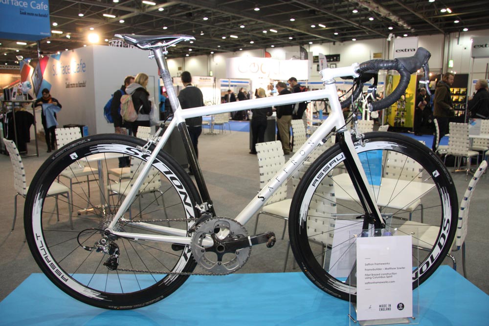 Saffron frameworks, London Bike Show 2013