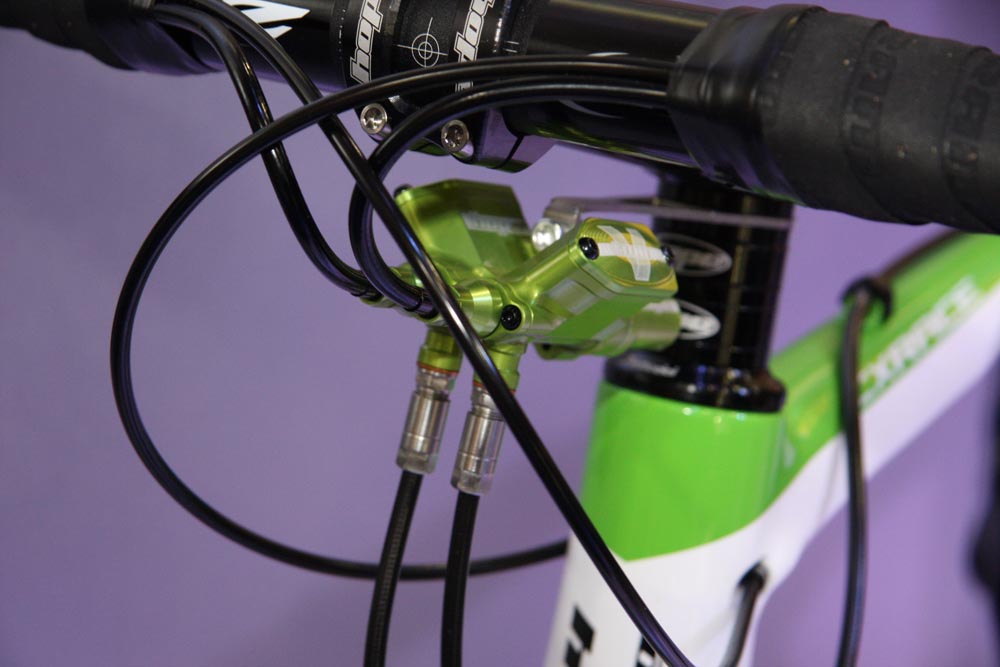 Hope road bike hydraulic disc brake converter, London Bike Show 2013