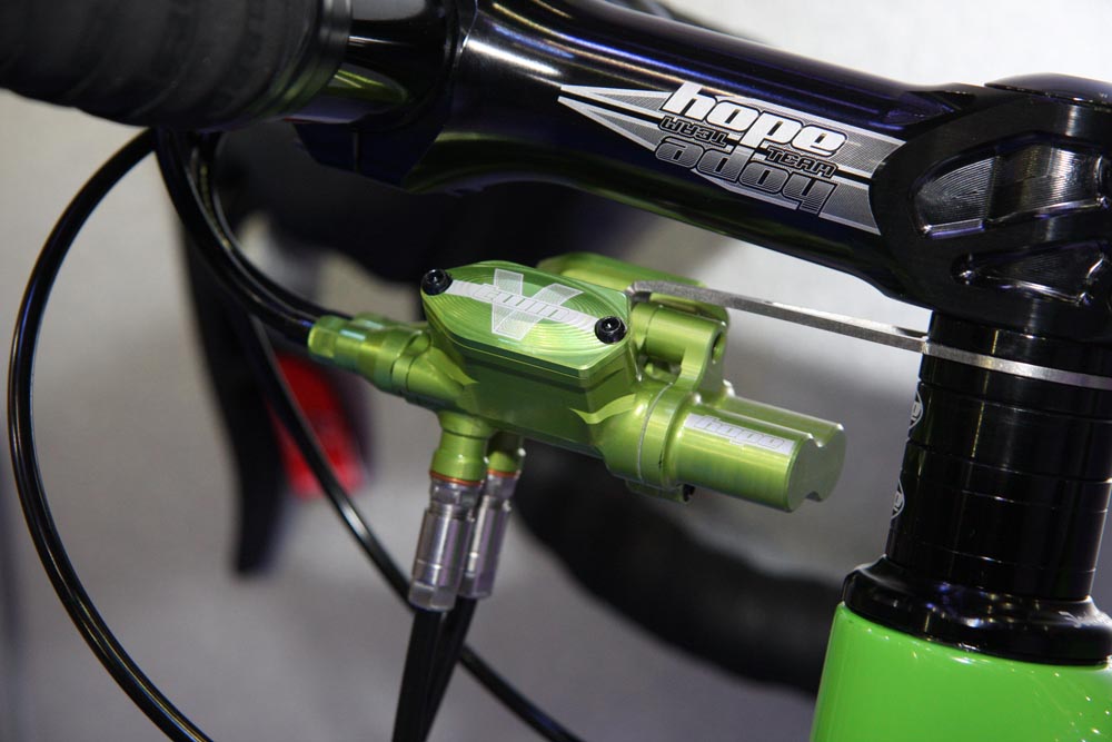 Hope road bike hydraulic disc brake converter, London Bike Show 2013