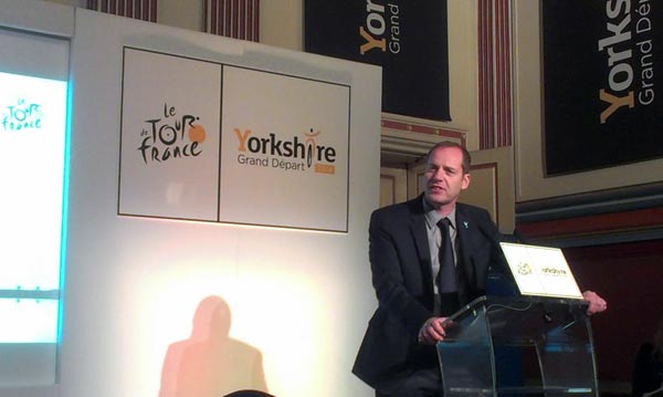 Tour de France 2014 launch in Leeds, January 2013 Tour de France 2014 launch in Leeds, January 2013