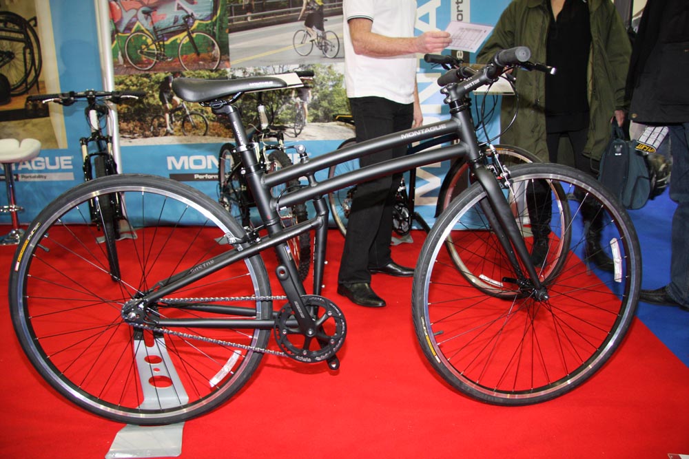 Montague full-sized folder, London Bike Show 2013
