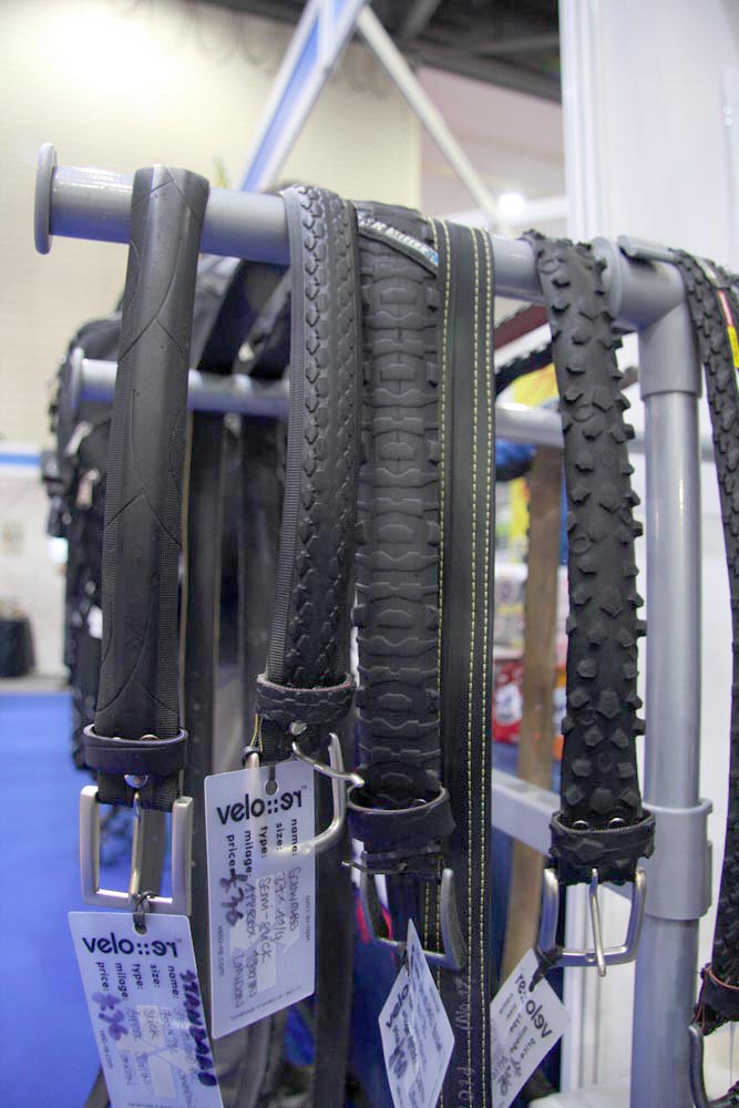 Tyre belts, London Bike Show 2013