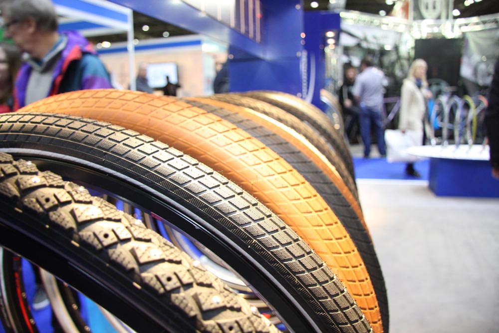 Tyres, London Bike Show 2013