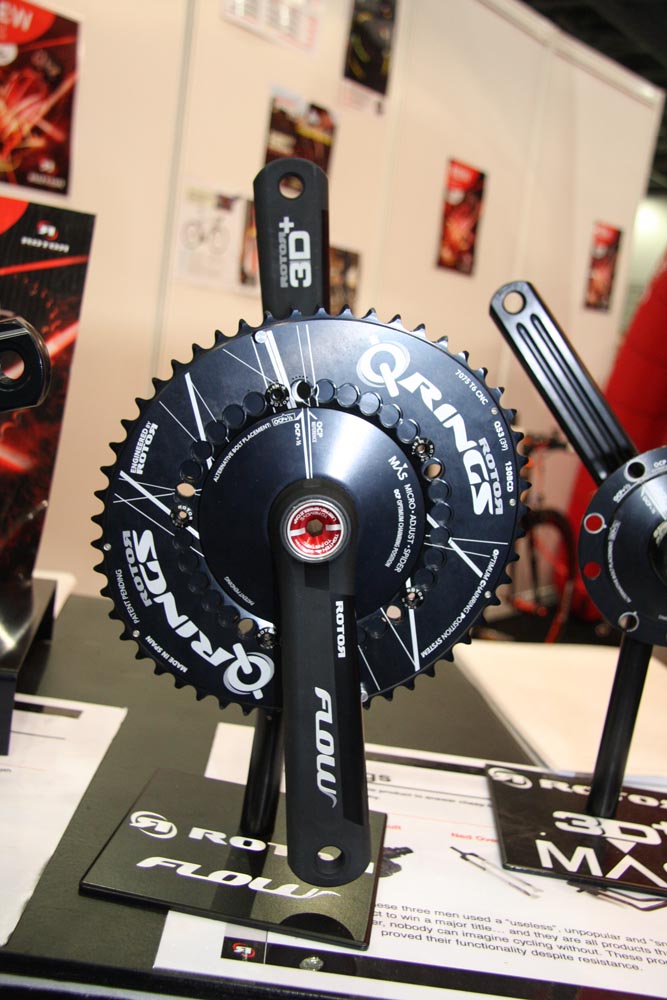 Rotor chainsets, London Bike Show 2013