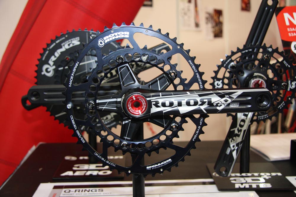 Rotor chainsets, London Bike Show 2013