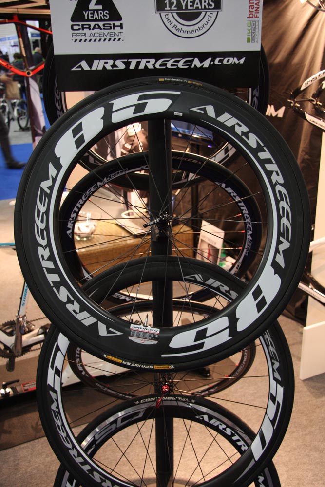 Airstreem wheels, London Bike Show 2013