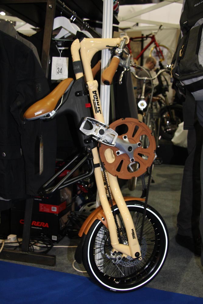 Strida folding bike, London Bike Show 2013