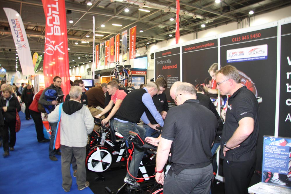 British Cycling stand, London Bike Show 2013