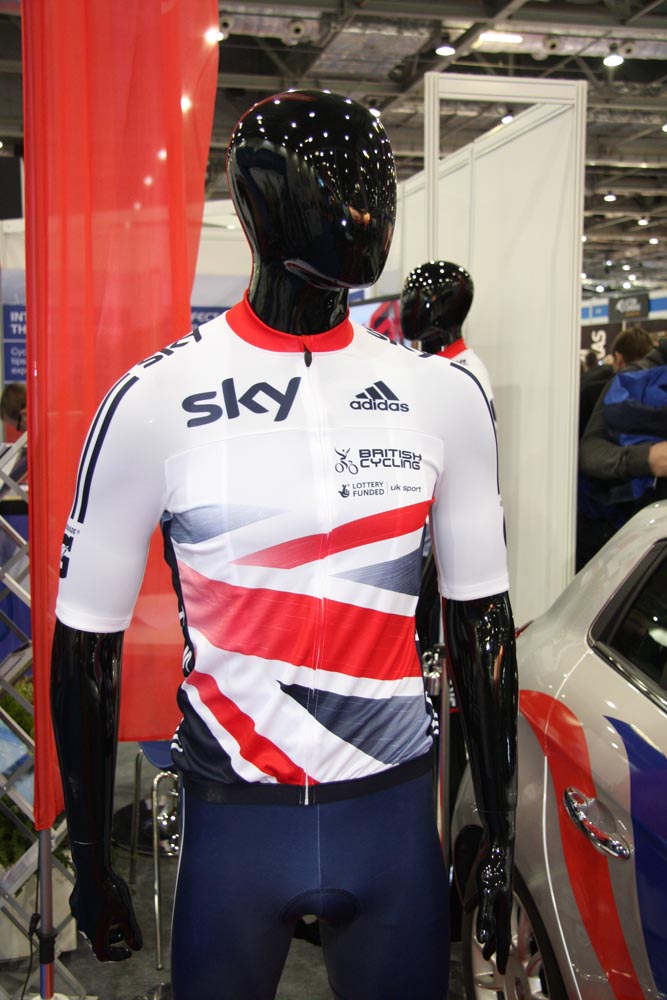 New GB cycling kit, London Bike Show 2013