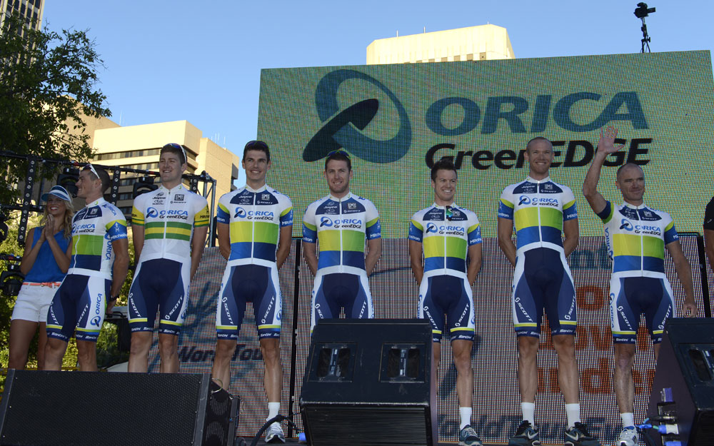 Orica-GreenEdge, Tour Down Under 2013, team presentation