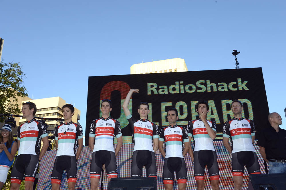 RadioShack, Tour Down Under 2013, team presentation