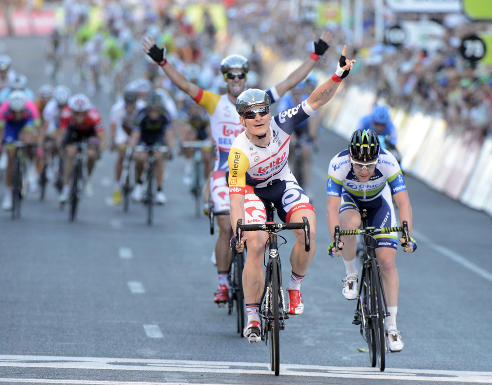 Andre Greipel wins, People's Choice Classic, Adelaide, 20 January 2013