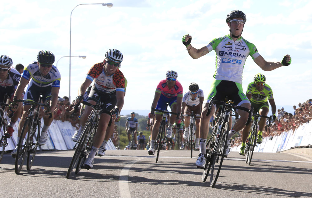 Sacha Modolo wins, Tour de San Luis 2013, stage two Sacha Modolo wins, Tour de San Luis 2013, stage two