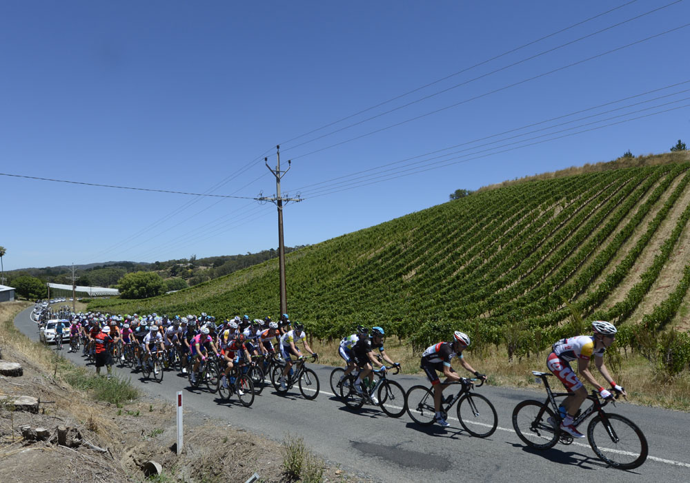Adelaide wines, Tour Down Under 2013, stage two