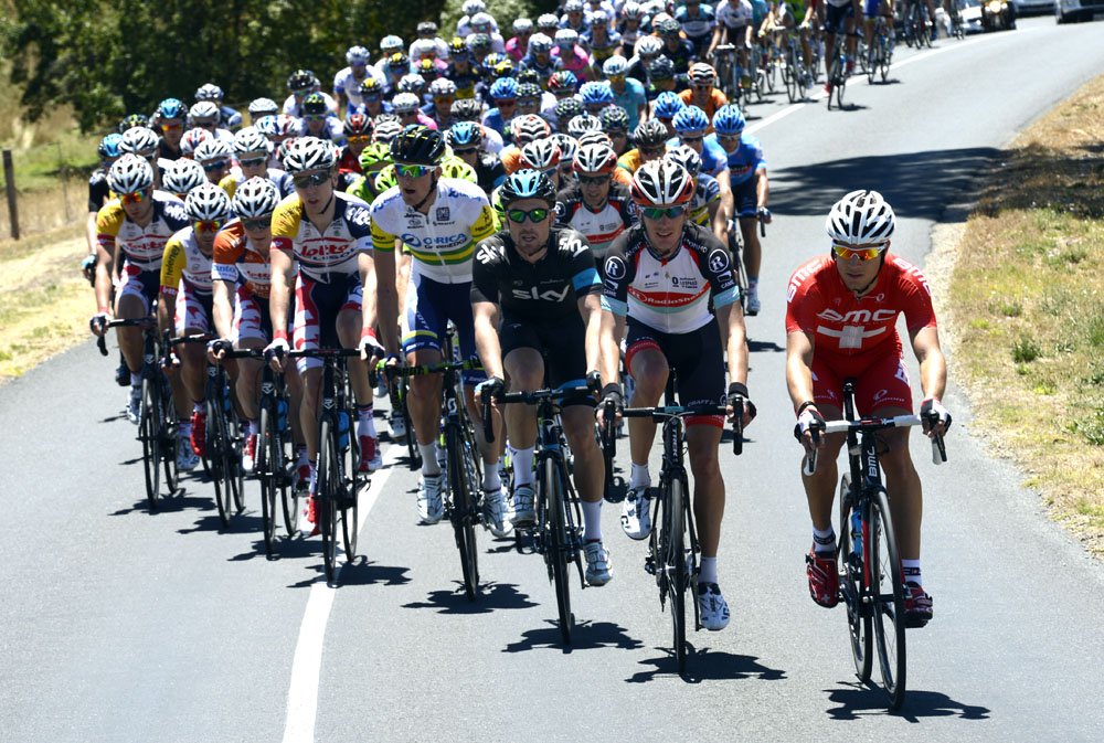 BMC chase, Tour Down Under 2013, stage two