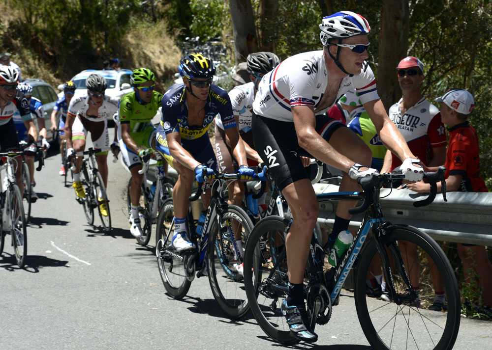 Ian Stannard, Tour Down Under 2013, stage two