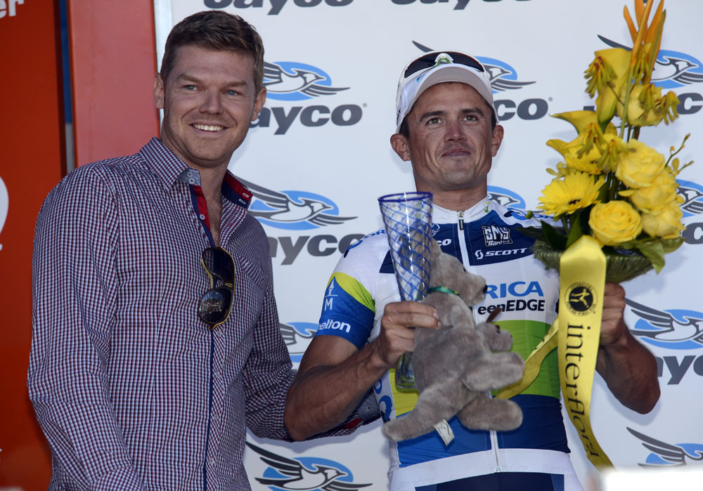Photo: Ryan and Gerrans, Tour Down Under 2013, stage five.